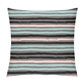 Personality  Abstract Geometric Seamless Pattern With Stripes. Pillow Covers