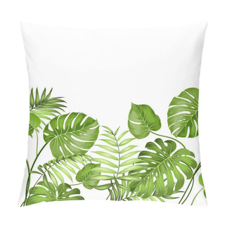Personality Tropical Leaves Design. Pillow Covers