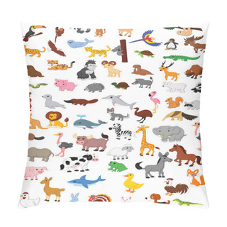 Personality  Big Animal Set Pillow Covers
