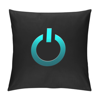 Personality  Vector Power Button,  Vector Illustration   Pillow Covers