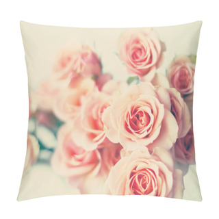 Personality  Pink Spring Roses Pillow Covers