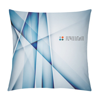 Personality  Modern Glass Straight Lines Pillow Covers