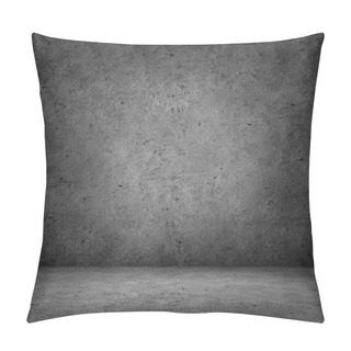 Personality  Dark Room With Tile Floor And Wall Background Pillow Covers