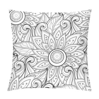 Personality Abstract Floral Pattern Pillow Covers