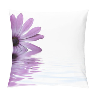 Personality  Flower Floating In Water Pillow Covers