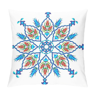 Personality  Flowers In The Ottoman Art One Pillow Covers
