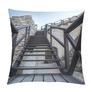 Personality  Ruins Of Medieval Castle Smolen Pillow Covers