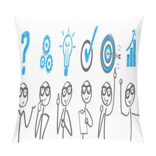 Personality  Challenge -problem Solve Pillow Covers