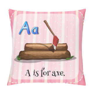 Personality  Letter A Pillow Covers