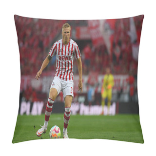 Personality  KOELN, GERMANY - AUGUST 17, 2022: The Football Match Of Europa Conference League 1. FC Koeln Vs Fehervar  Pillow Covers