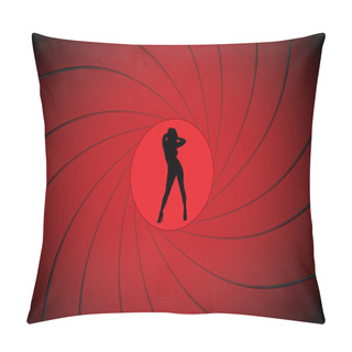 Personality  Bond Gun Barrel Pillow Covers
