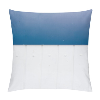 Personality  Blue White Wooden Planks Pillow Covers