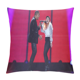 Personality  Valentina Monetta & Jimmie Wilson Eurovision 2017 Pillow Covers