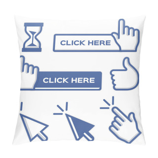 Personality  Cursors Pillow Covers