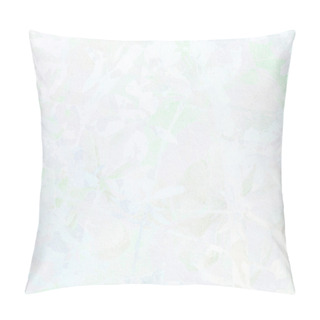 Personality  Grunge Impressionist Flower Abstract On Paper Textured Background Pillow Covers