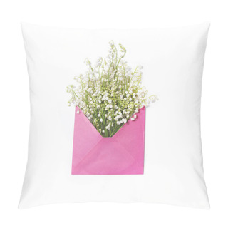 Personality  Lily Of The Valley Flowers In Envelope Pillow Covers