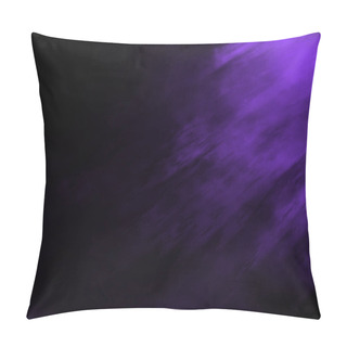 Personality  Dark Abstract Background With Steam Texture Pillow Covers
