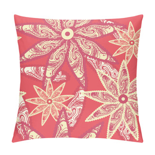 Personality  Floral Texture Pillow Covers