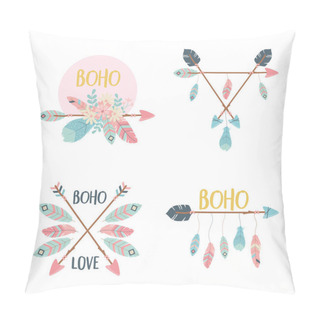 Personality  Set Of Decorations Boho Style Pillow Covers