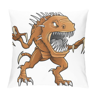 Personality  Demon Monster Beast Vector Pillow Covers