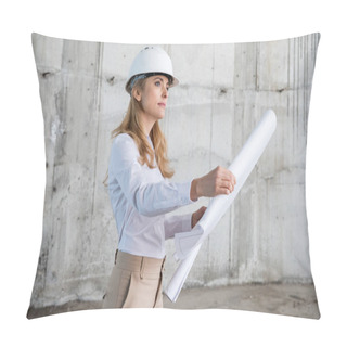 Personality  Professional Architect At Work  Pillow Covers