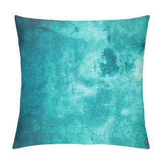 Personality  Turquoise Grunge Background Or Texture Pillow Covers