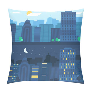 Personality City Life Concept Pillow Covers