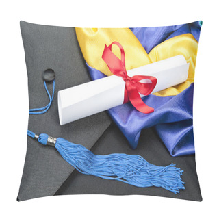 Personality  Graduation Cap And Diploma Pillow Covers