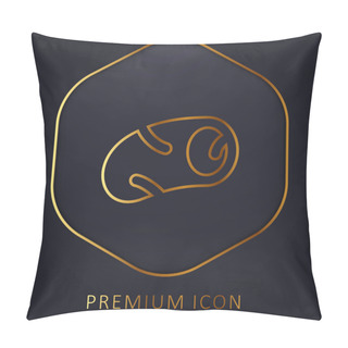 Personality  Artery Golden Line Premium Logo Or Icon Pillow Covers