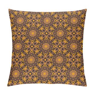 Personality  Big Abstract Flowers Pattern Pillow Covers