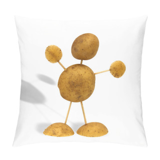 Personality  Potato-Man Pillow Covers