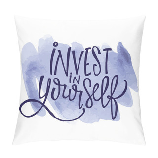 Personality  Hand Drawn Doodle Motivation Poster. Hand Drawn CALLIGRAPHY. LETTERING. Pillow Covers