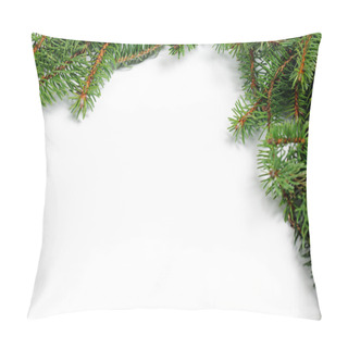 Personality  Frame Of Fir Twigs Pillow Covers
