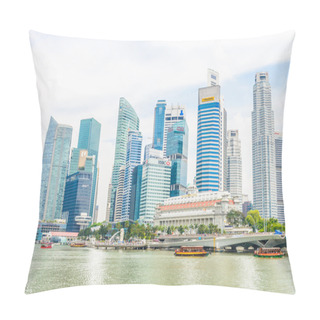 Personality  Urban Landscape Of Singapore Pillow Covers