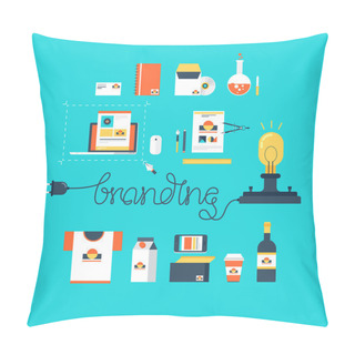Personality  Branding Pillow Covers