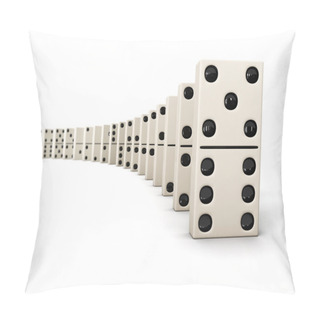 Personality  Row Of Dominoes Pillow Covers