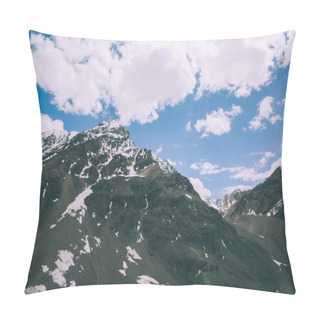 Personality  Beautiful Mountain Landscape With Majestic Snow Capped Peaks In Indian Himalayas, Ladakh Region Pillow Covers