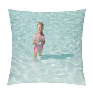 Personality  Toddler Girl Playing Pillow Covers