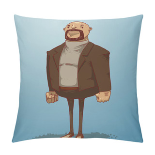 Personality  Office Boss In Suit Pillow Covers