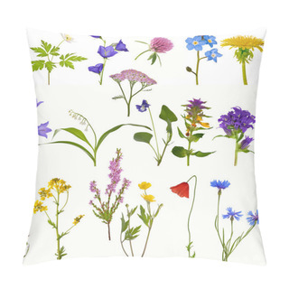 Personality  Spring Wildflowers Pillow Covers