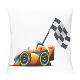 Personality  Picture Of Car Cup Pillow Covers