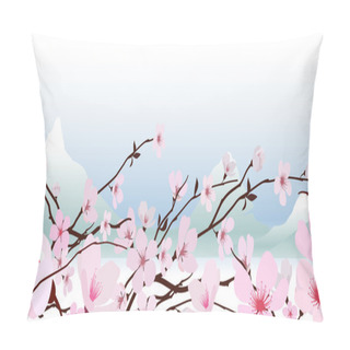 Personality  Delicate Pink Spring Blossom Pillow Covers