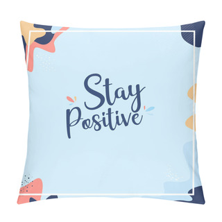 Personality  Stay Positive With Colorful Memphis Style Pillow Covers