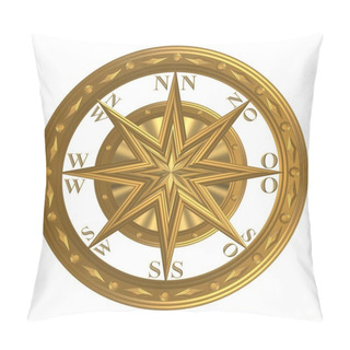 Personality  Golden Compass  Anchor  Wind Rose  Steering Wheel  Globe   Pillow Covers