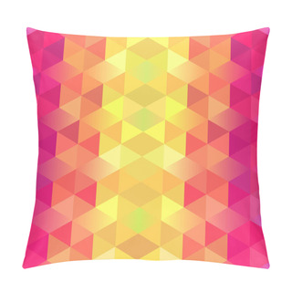 Personality  Vertical Gradient Geometric Background Pillow Covers