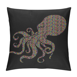 Personality  Angry Octopus Graphic Pillow Covers