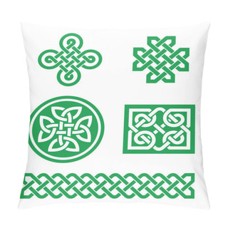 Personality  Celtic Knots, Braid Patterns - St Patrick's Day Pillow Covers