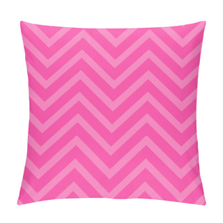 Personality  Pink Chevron Background Pillow Covers