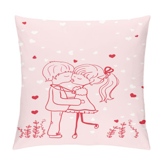 Personality  Kiss Pillow Covers