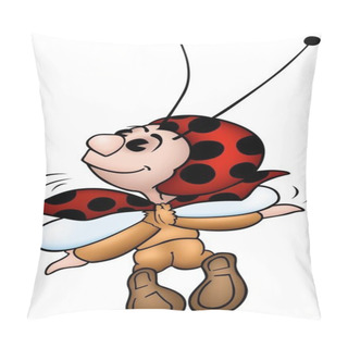 Personality  Flying Ladybird Pillow Covers